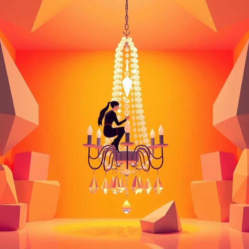 low poly style AI art