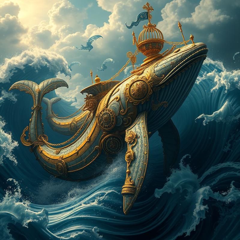 baroque style AI art