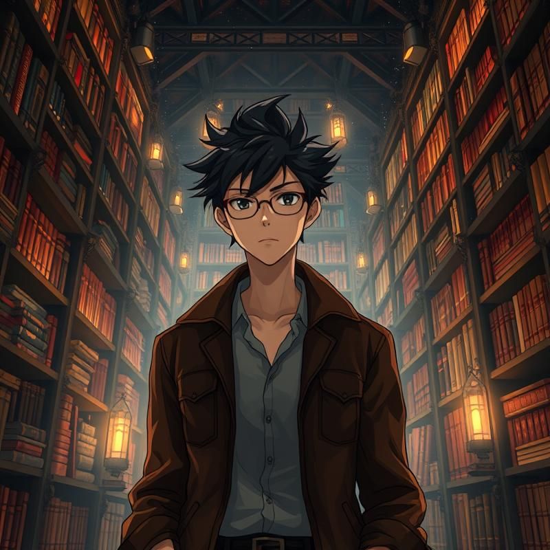 anime style AI art