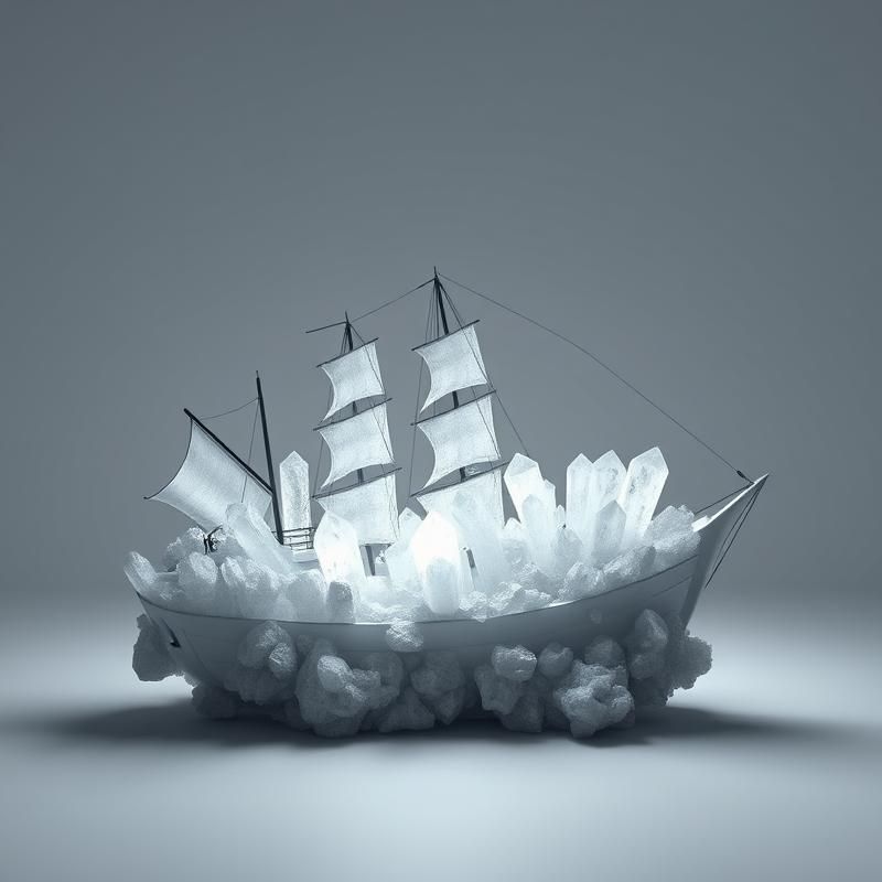 minimalist style AI art