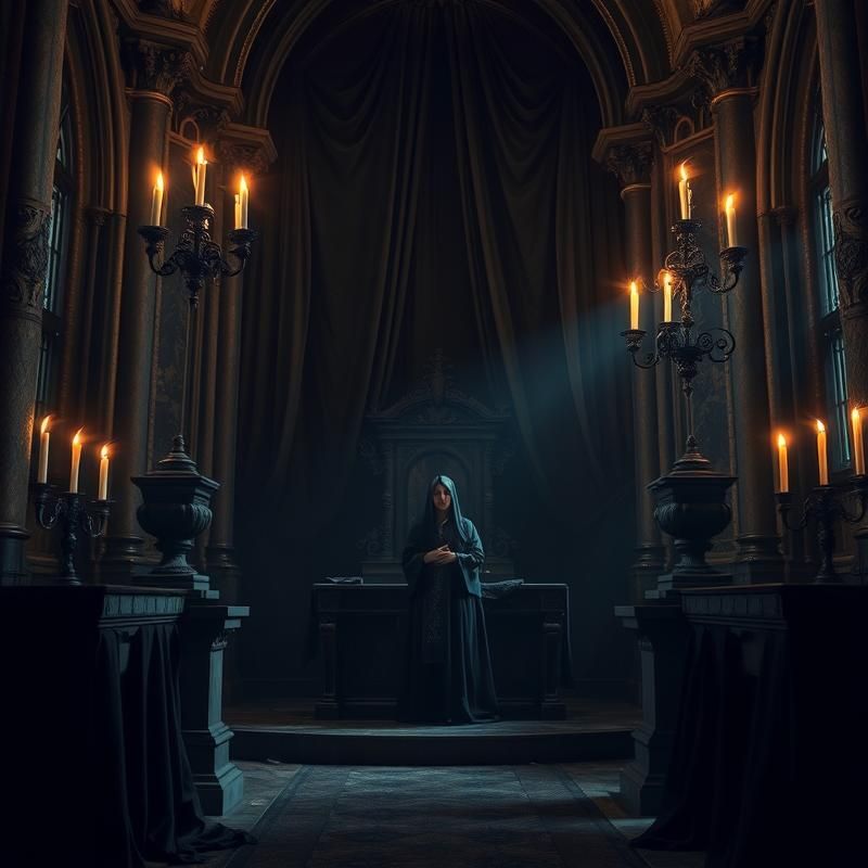 gothic style AI art