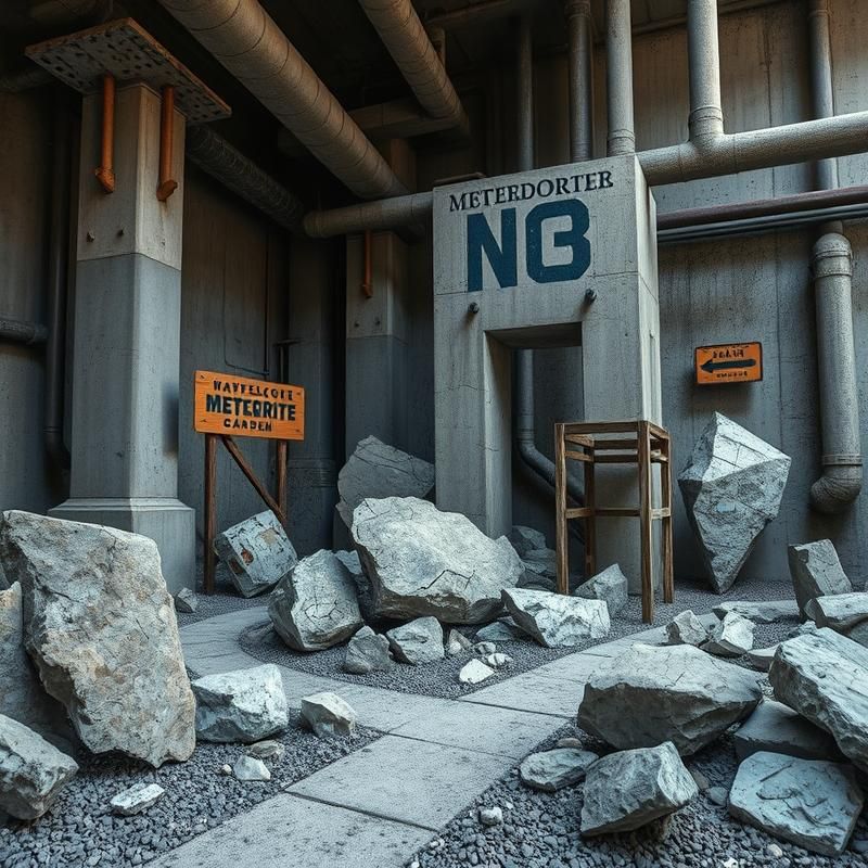 brutalist style AI art