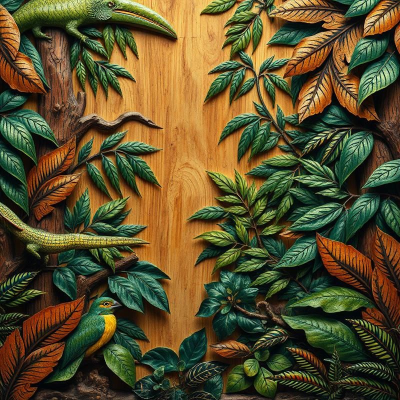 folk art style AI art