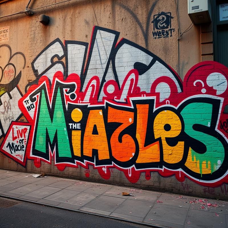 graffiti style AI art