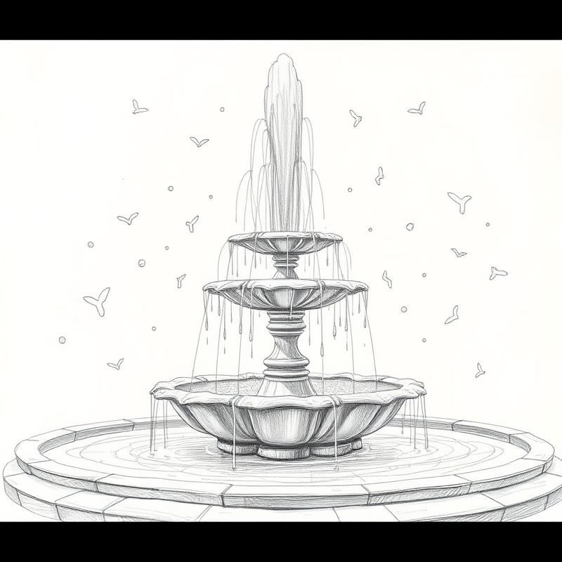pencil sketch style AI art