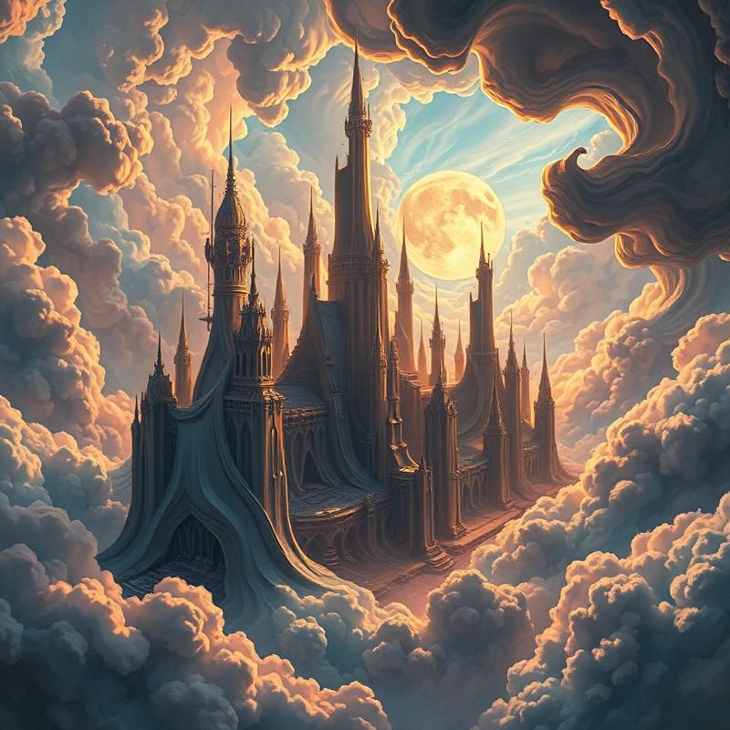 surrealism style AI art