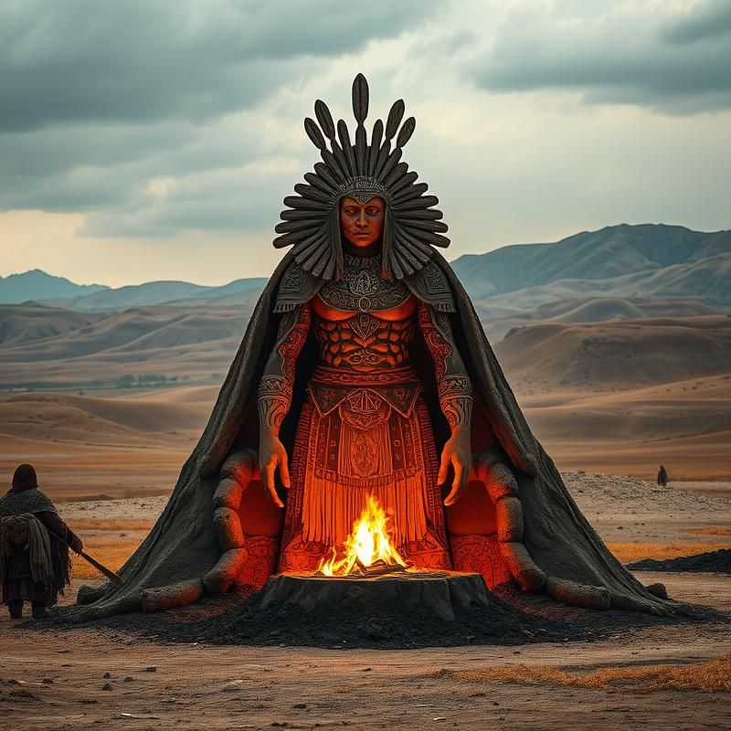land art style AI art