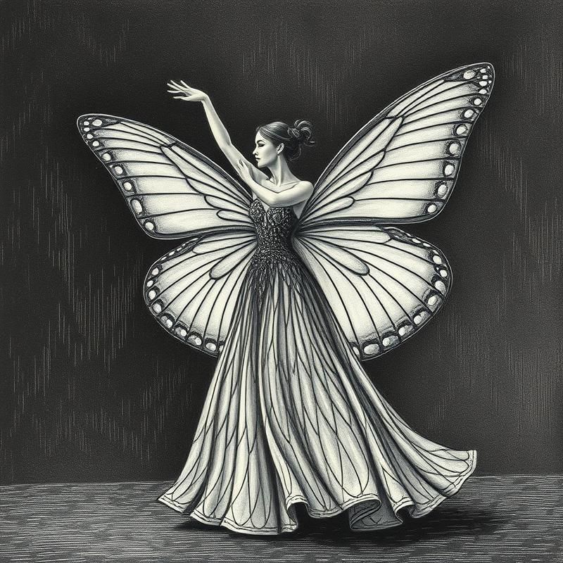 etching style AI art