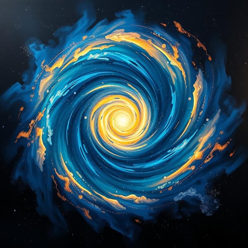 oil painting style AI art
