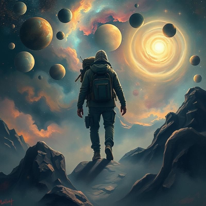 oil painting style AI art