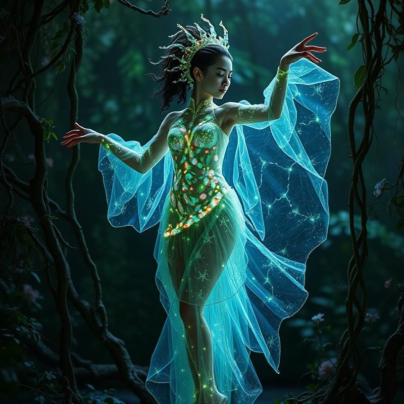 bio art style AI art