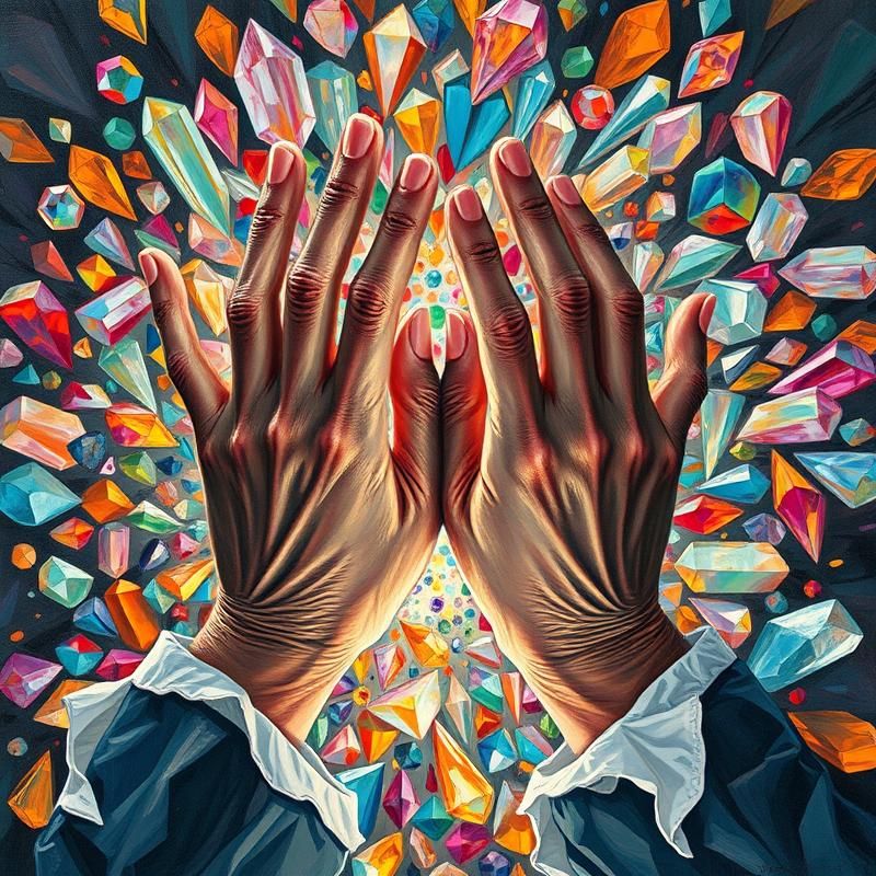 outsider art style AI art