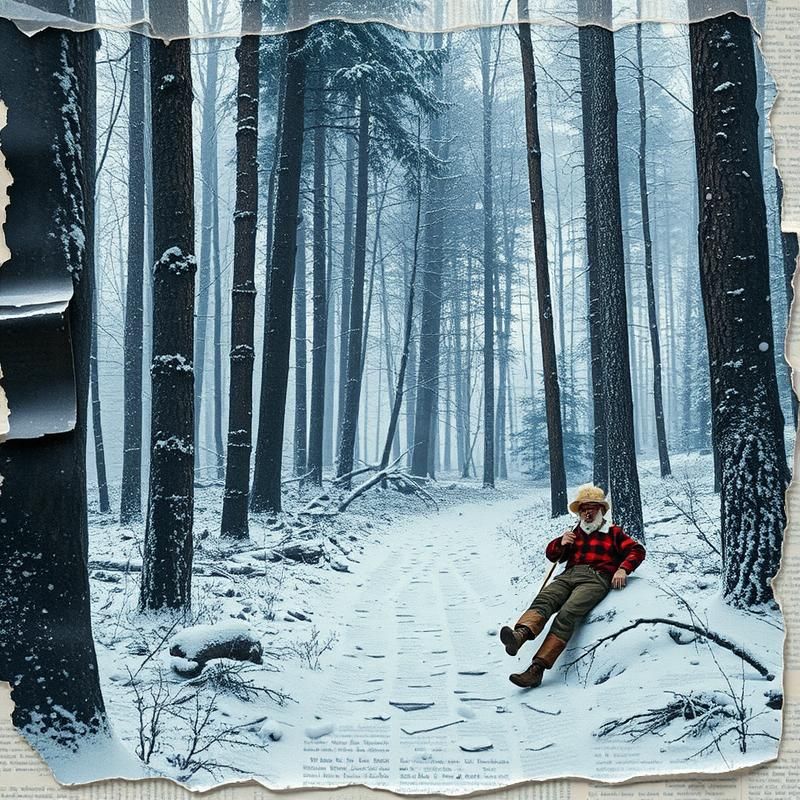 collage style AI art