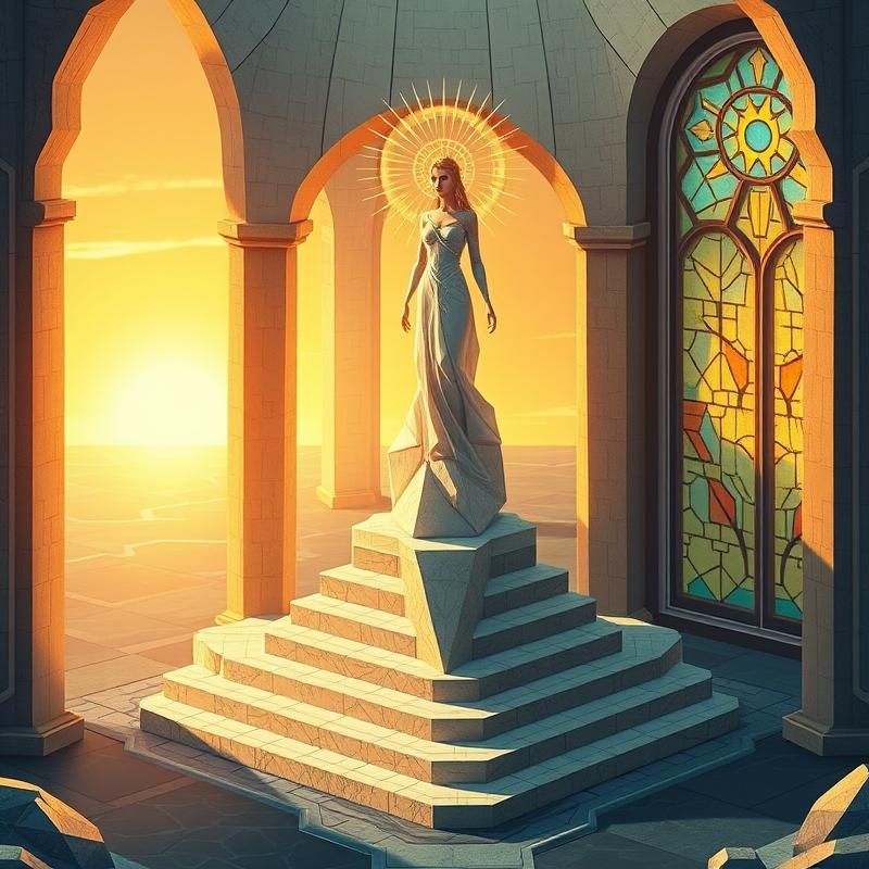 isometric style AI art