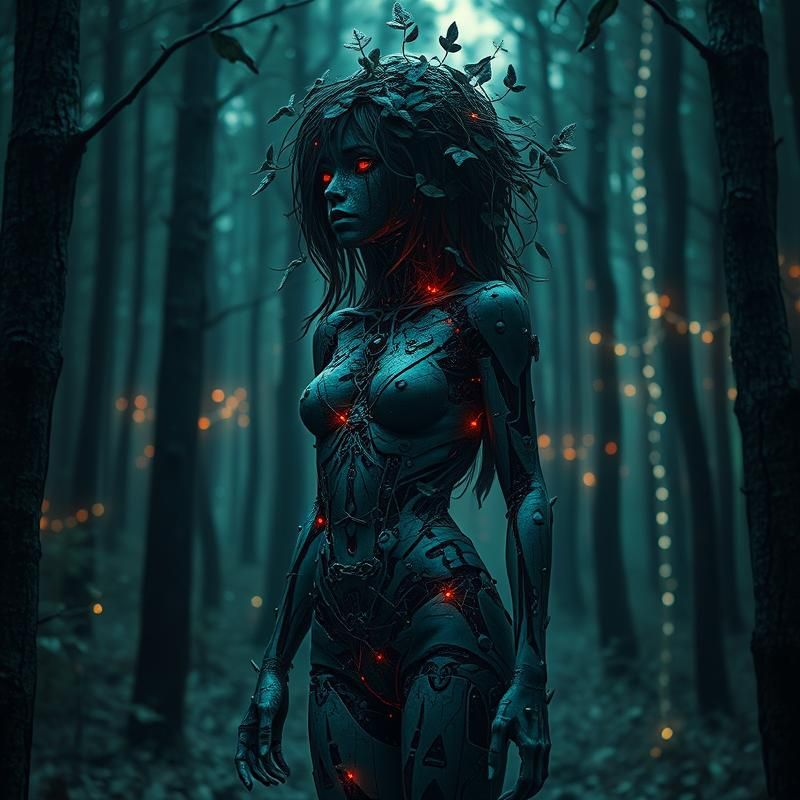 new media art style AI art