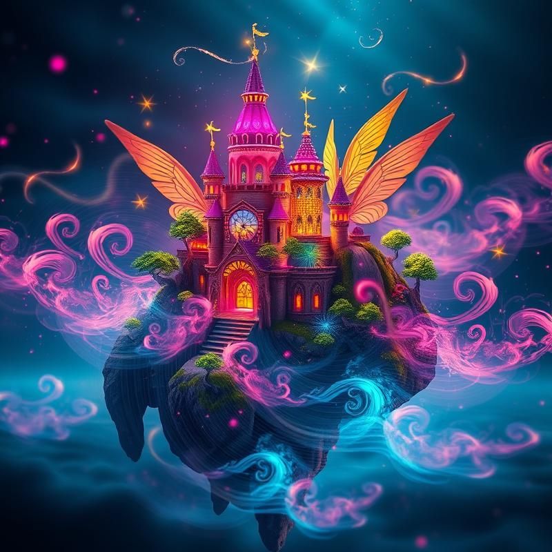 kinetic art style AI art