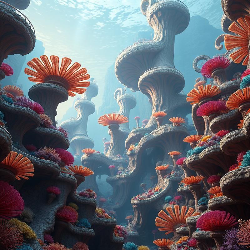 organic style AI art