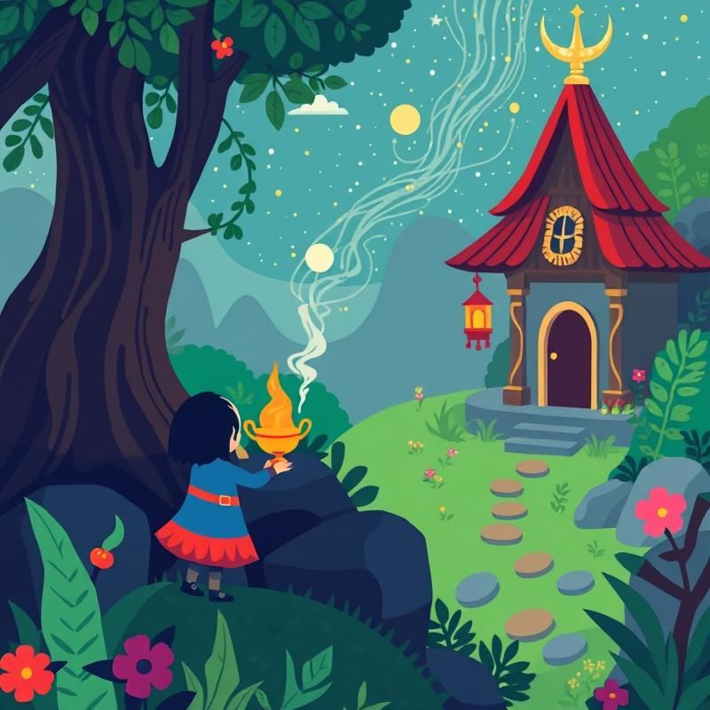naive art style AI art