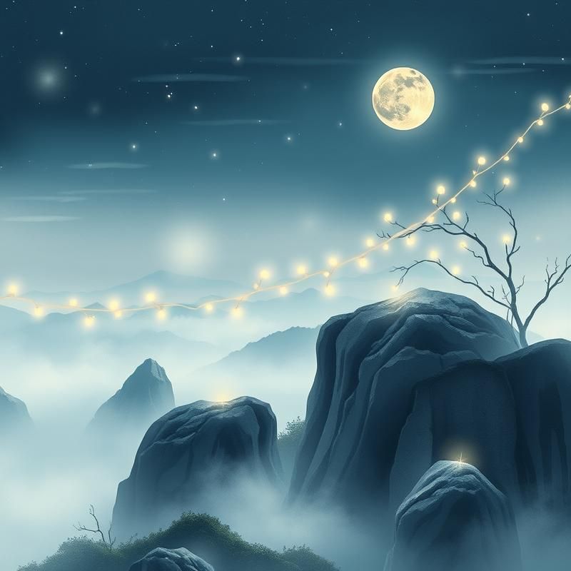chinese painting style AI art