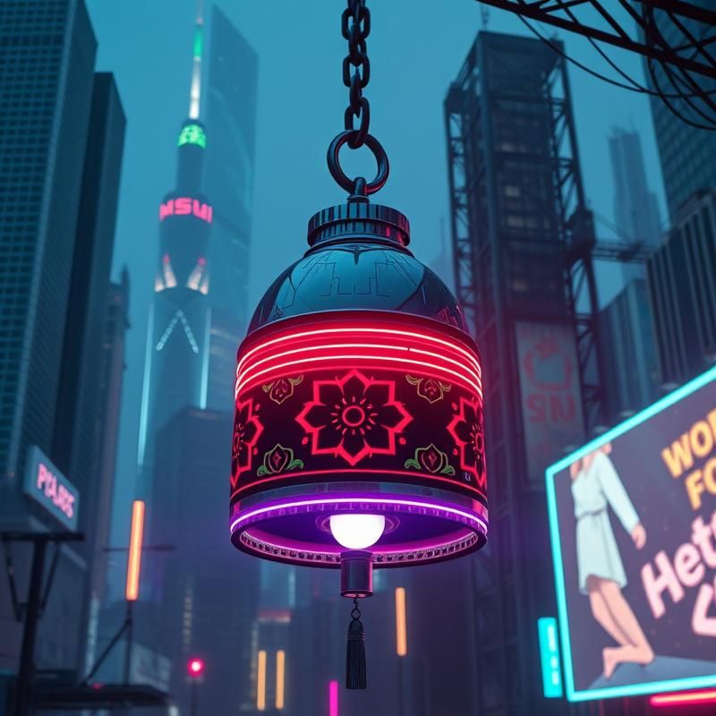 synthwave style AI art