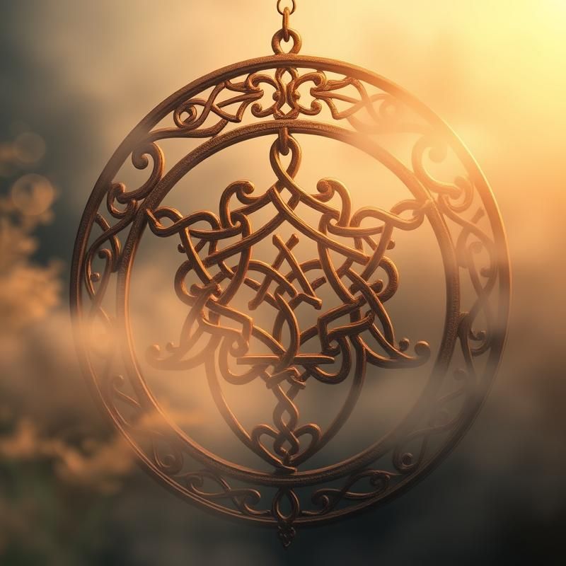 celtic style AI art