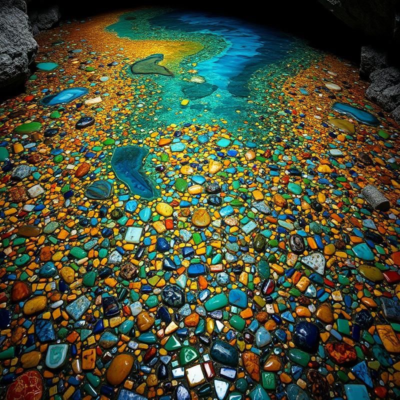 mosaic style AI art