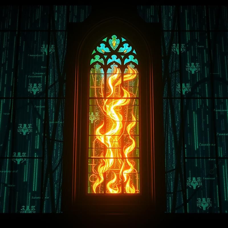 new media art style AI art