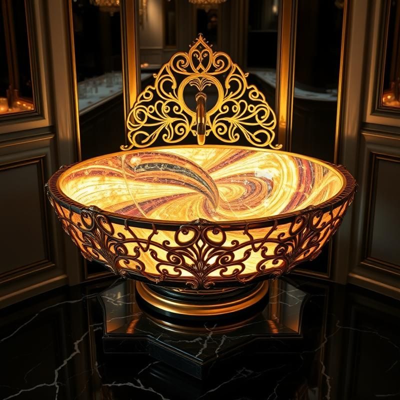 art deco style AI art