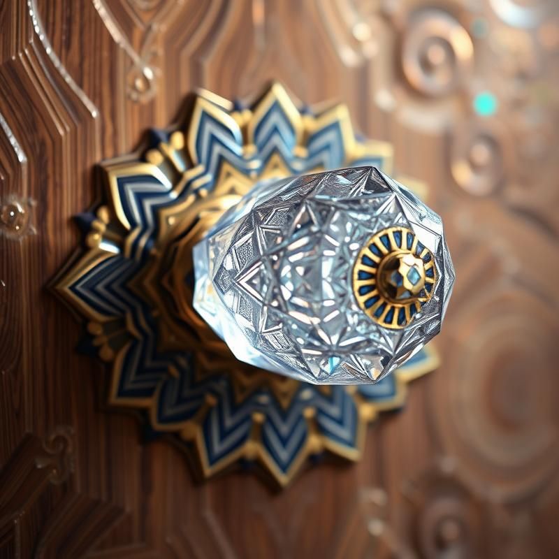sacred geometry style AI art