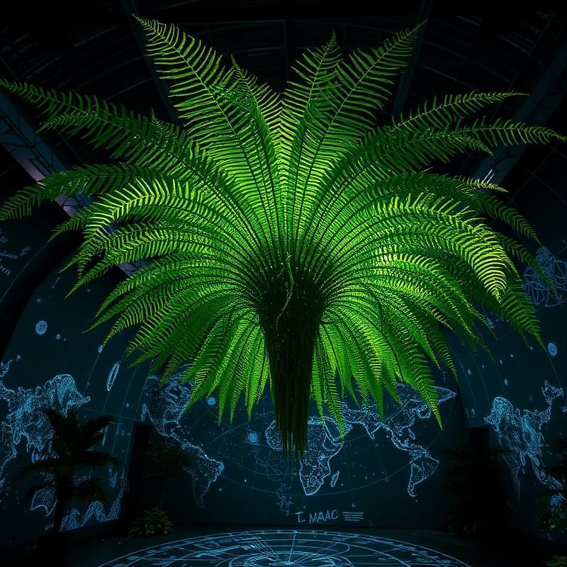installation art style AI art