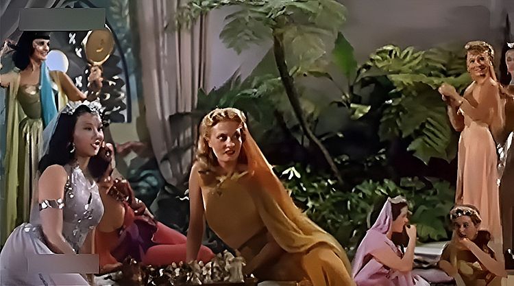 Янки Паша /Yankee Pasha/ 1954 (0:45:35 / 1:20:00)