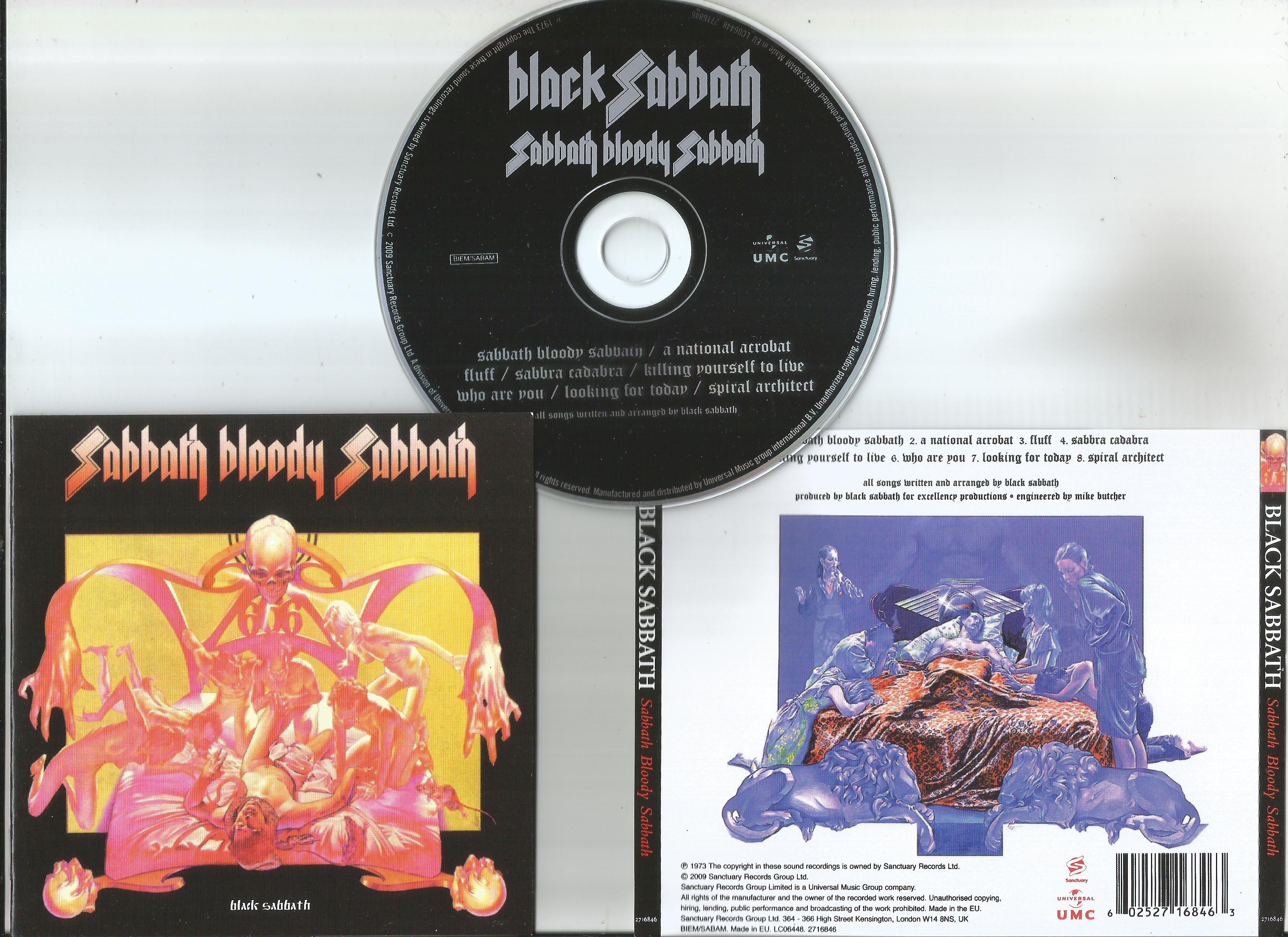 black sabbath sabbath bloody sabbath (16page booklet with lyrics)