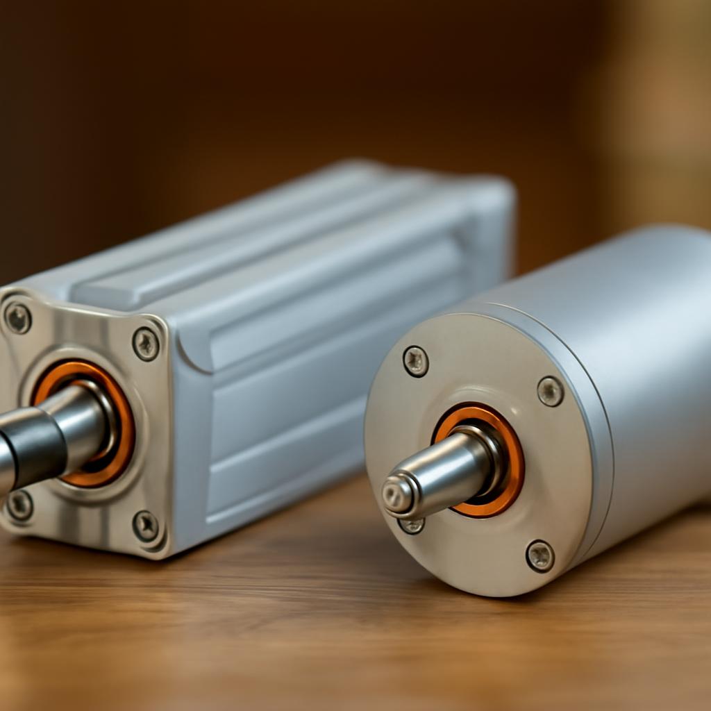 Сравнение профильных и круглых пневмоцилиндров