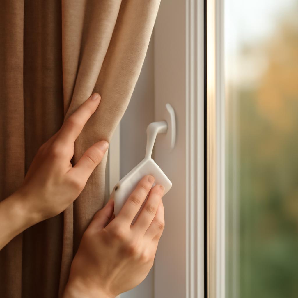 Уход за шторами на пластиковом окне