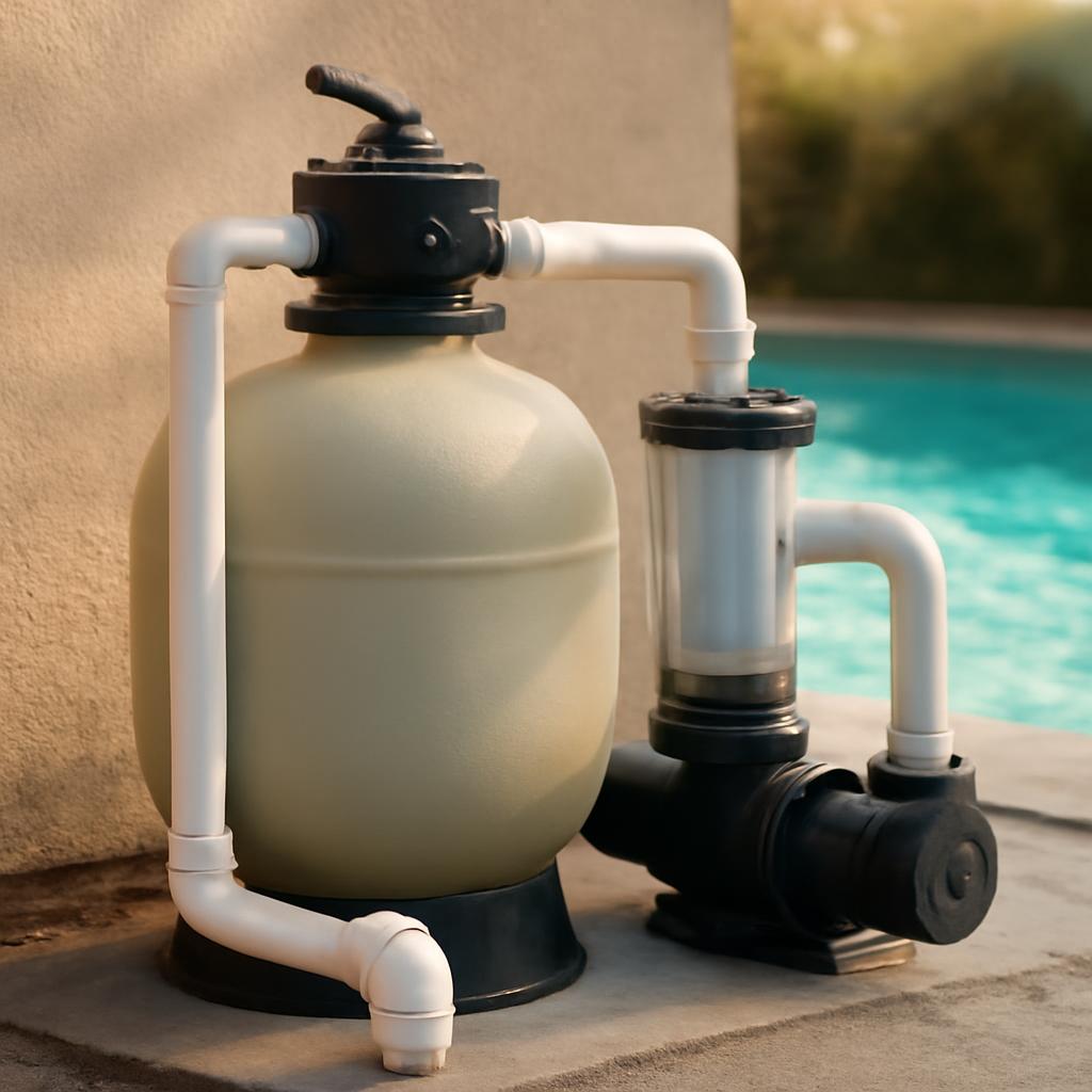 Схема работы системы фильтрации бассейна в частном доме