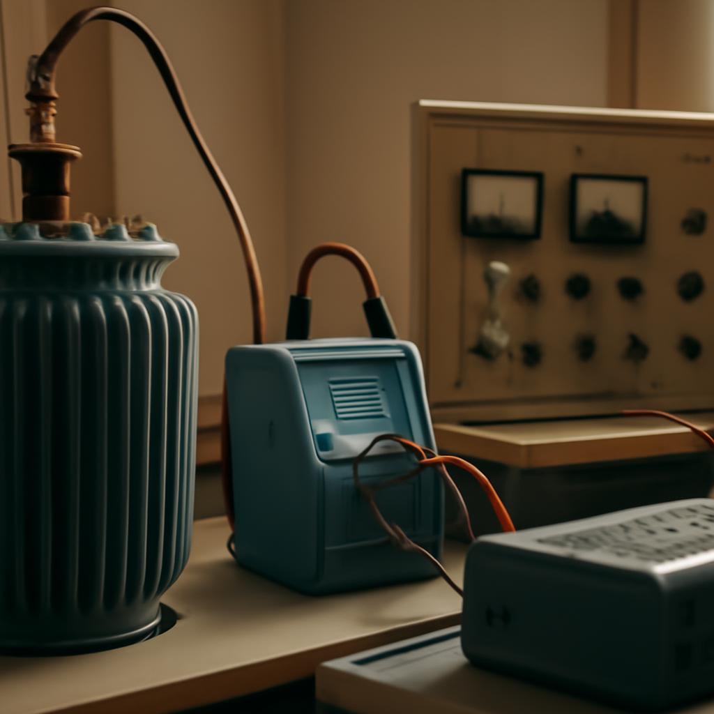 Лаборатория испытаний трансформаторов с оборудованием для электрических тестов