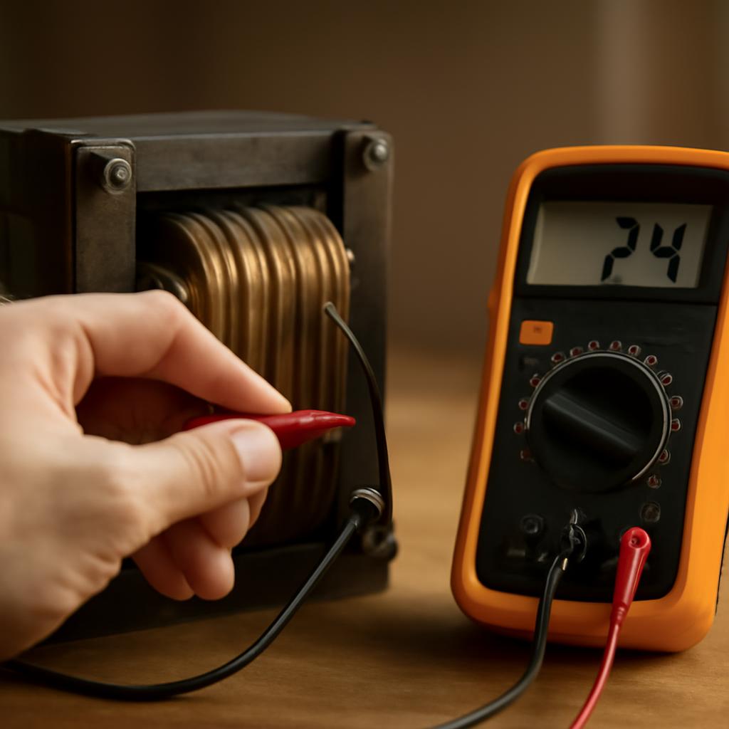 Измерение сопротивления обмоток трансформатора мультиметром