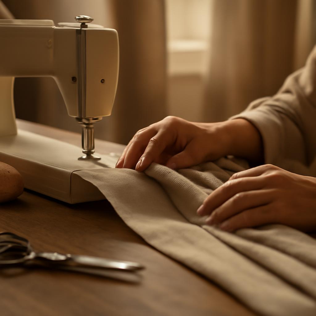 Пример пошива штор на заказ в ателье