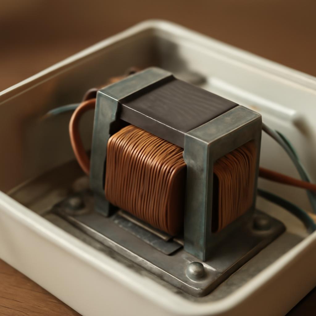 Каркасный трансформатор в корпусе бытового устройства
