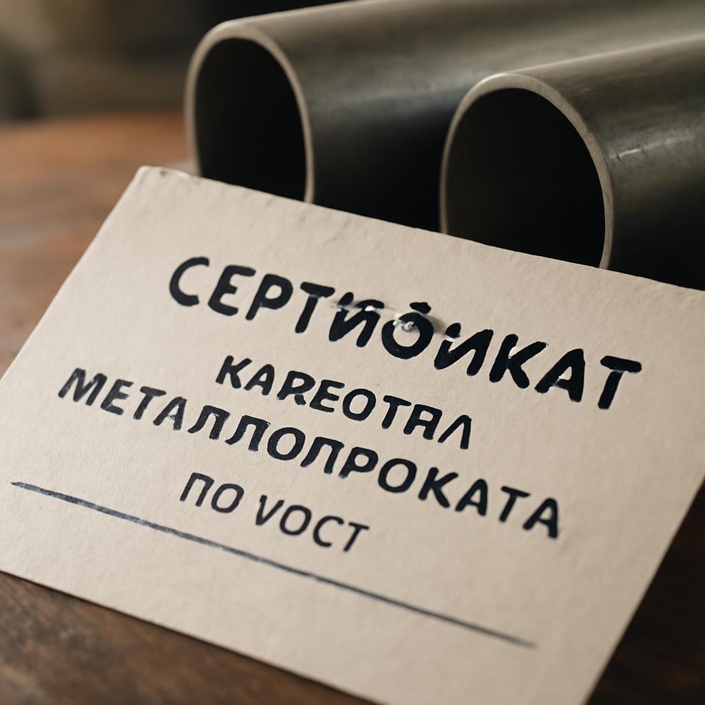 Сертификат качества металлопроката по ГОСТ