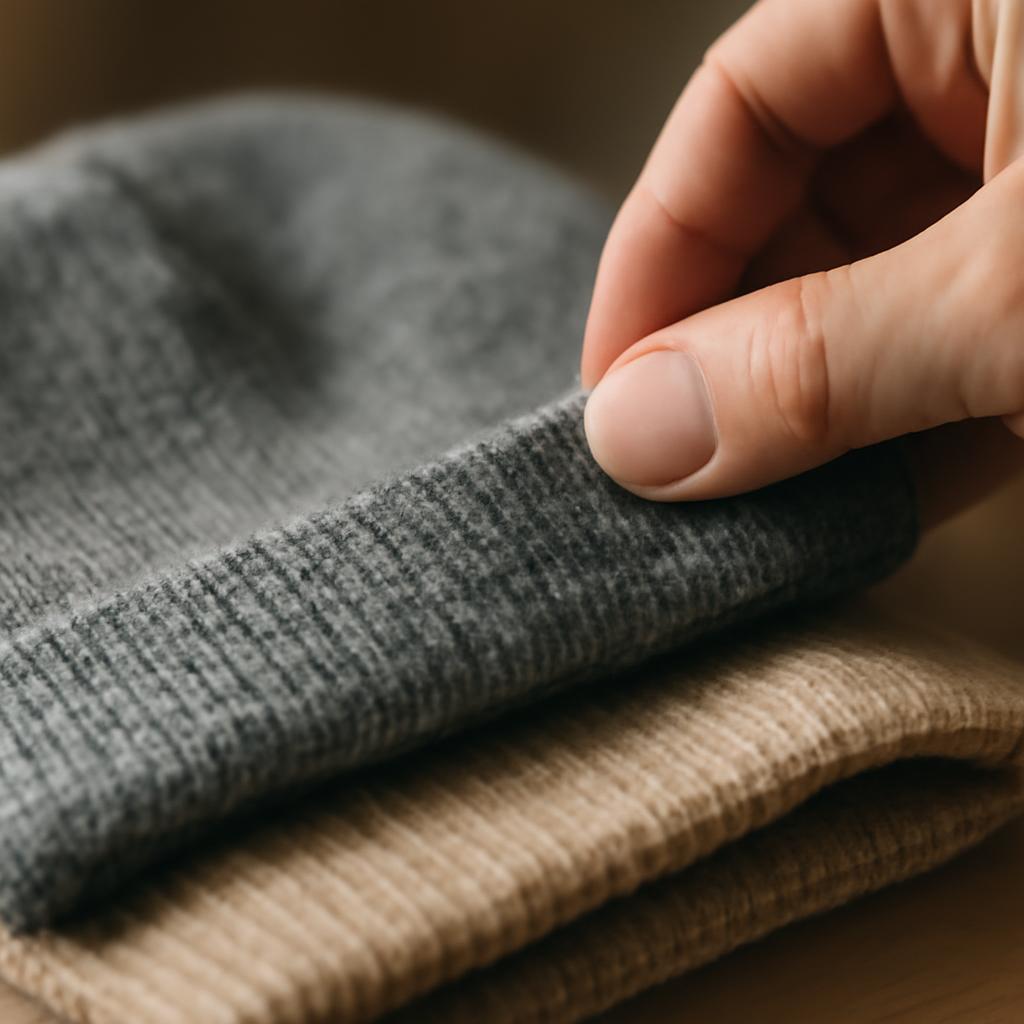 Проверка качества оптовых шапок: материалы и швы