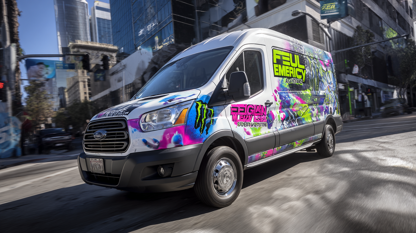 Брендированный автомобиль для мобильной рекламы