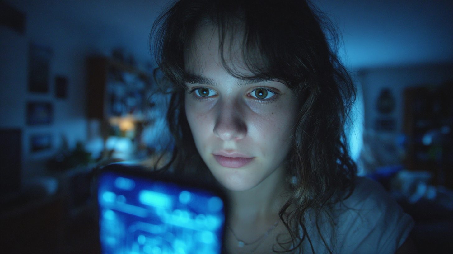 Смартфон с приложением-детектором используется для поиска спрятанных предметов в комнате