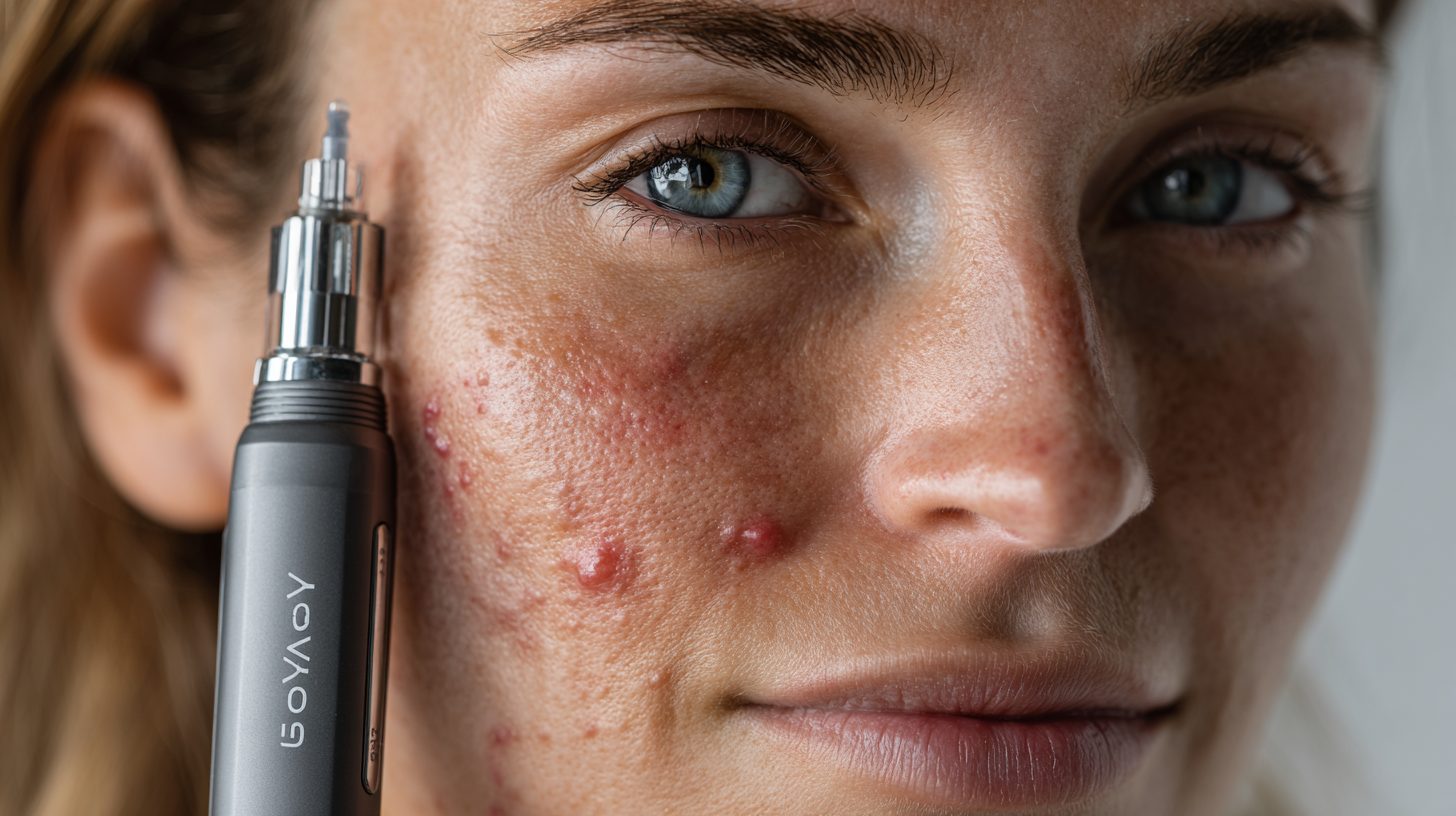 Кейс коррекции рубцов после акне с помощью genosys