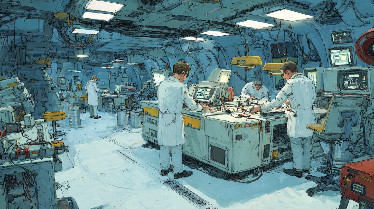 Испытания внутренних соединительных модулей в лаборатории