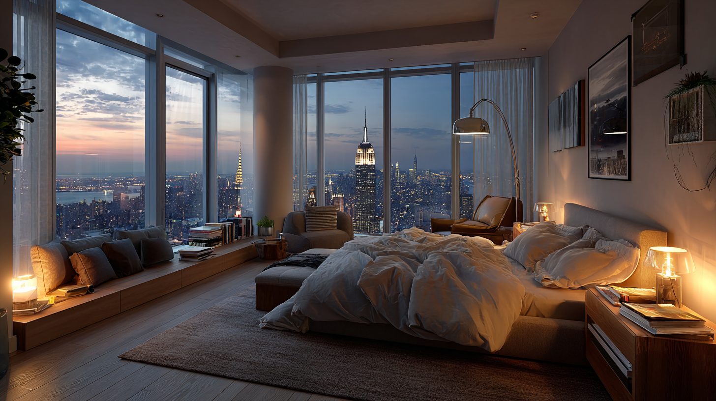 Выбор источников света для спальни