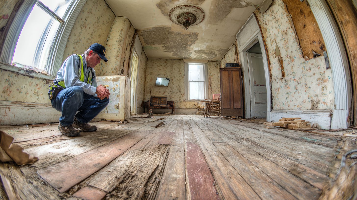 Осмотр частного дома перед ремонтом