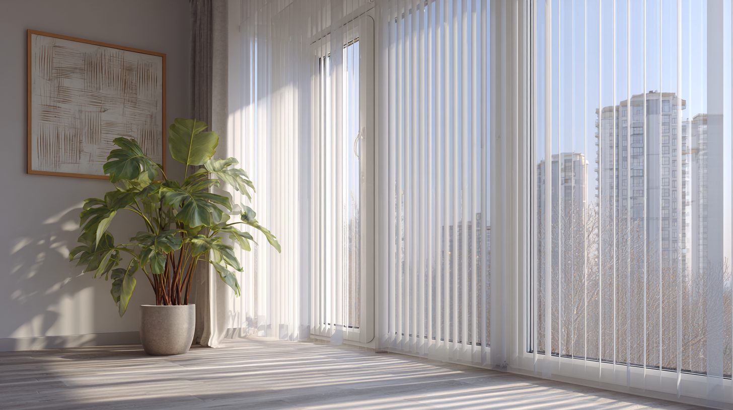 Жалюзи на окне в современной российской квартире