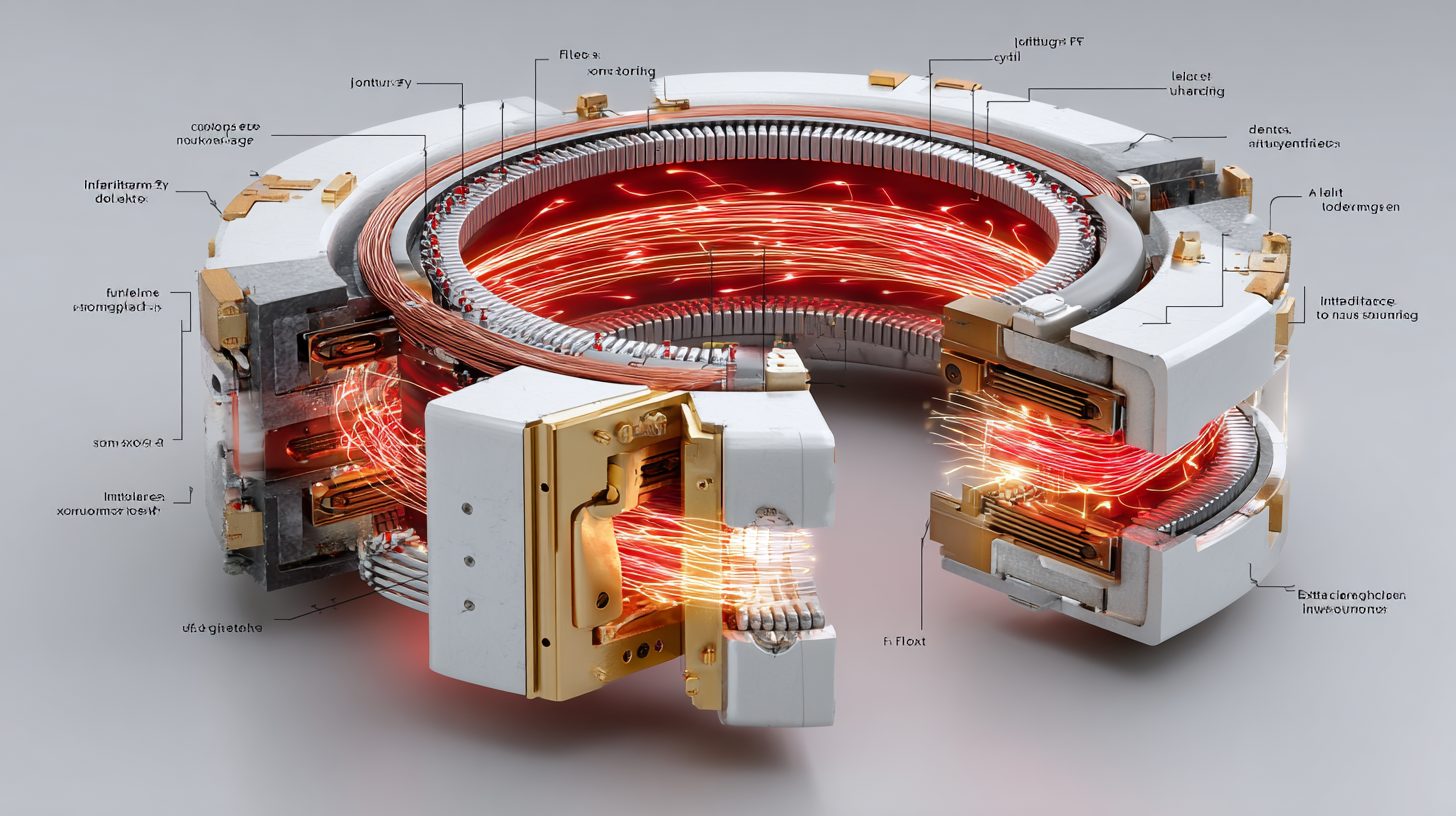 Схема проточки немагнитного зазора в сердечнике синфазного дросселя