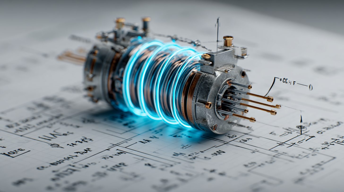 Схема расчета параметров индуктивного компонента